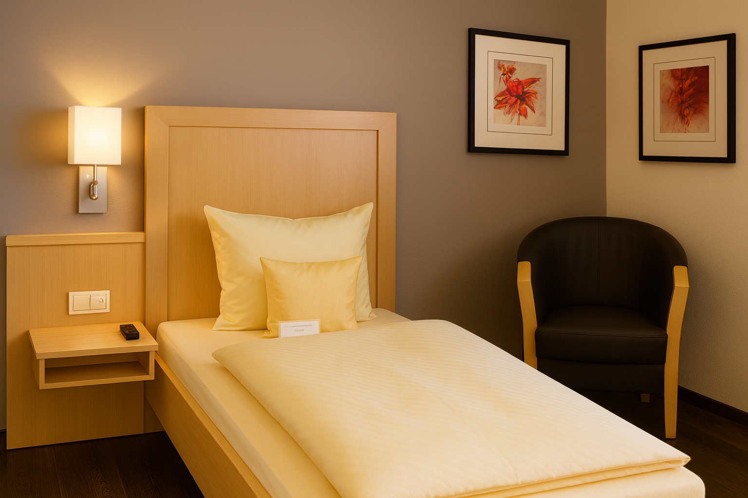 Ein Zimmer im Hotel Dorsten